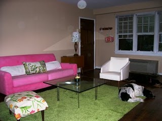 Old Living Room Flesh Walls